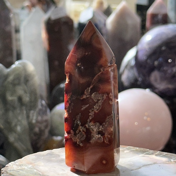 🎄SALE🎄Carnelian Crystal Point! - Picture 3 of 10